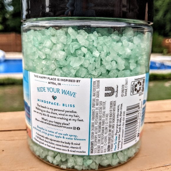 Find your Happy Place, Soaking Salts, Bath Salts, Sea Salt - Picture 2 of 2
